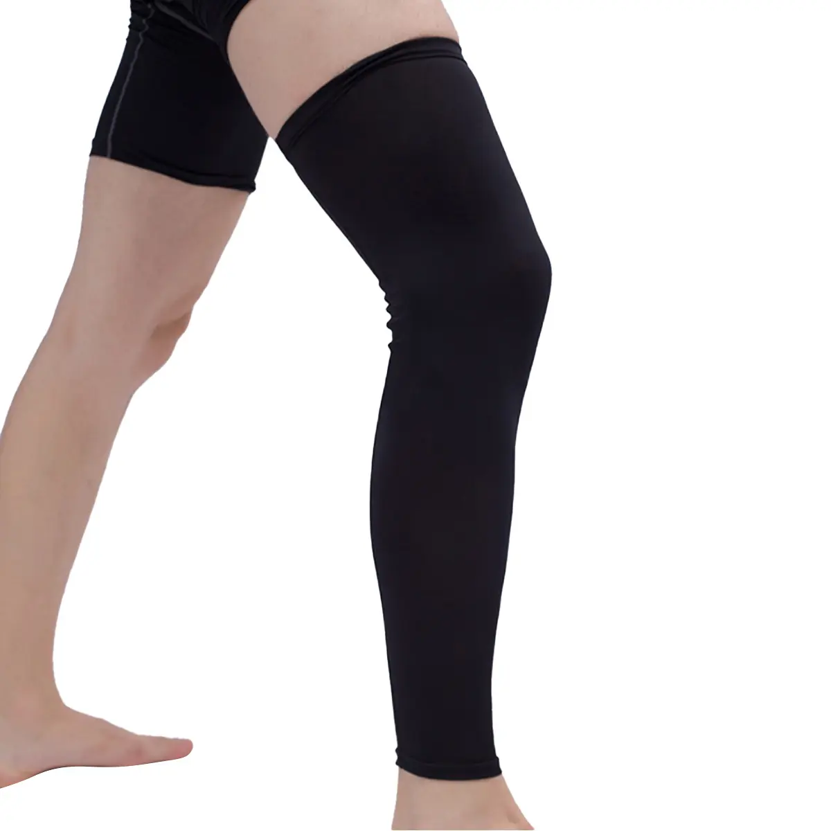 Top Suppliers Boots Knee Strap - Polyester Long Sports Leg Sleeve Knee Guard – Senyu