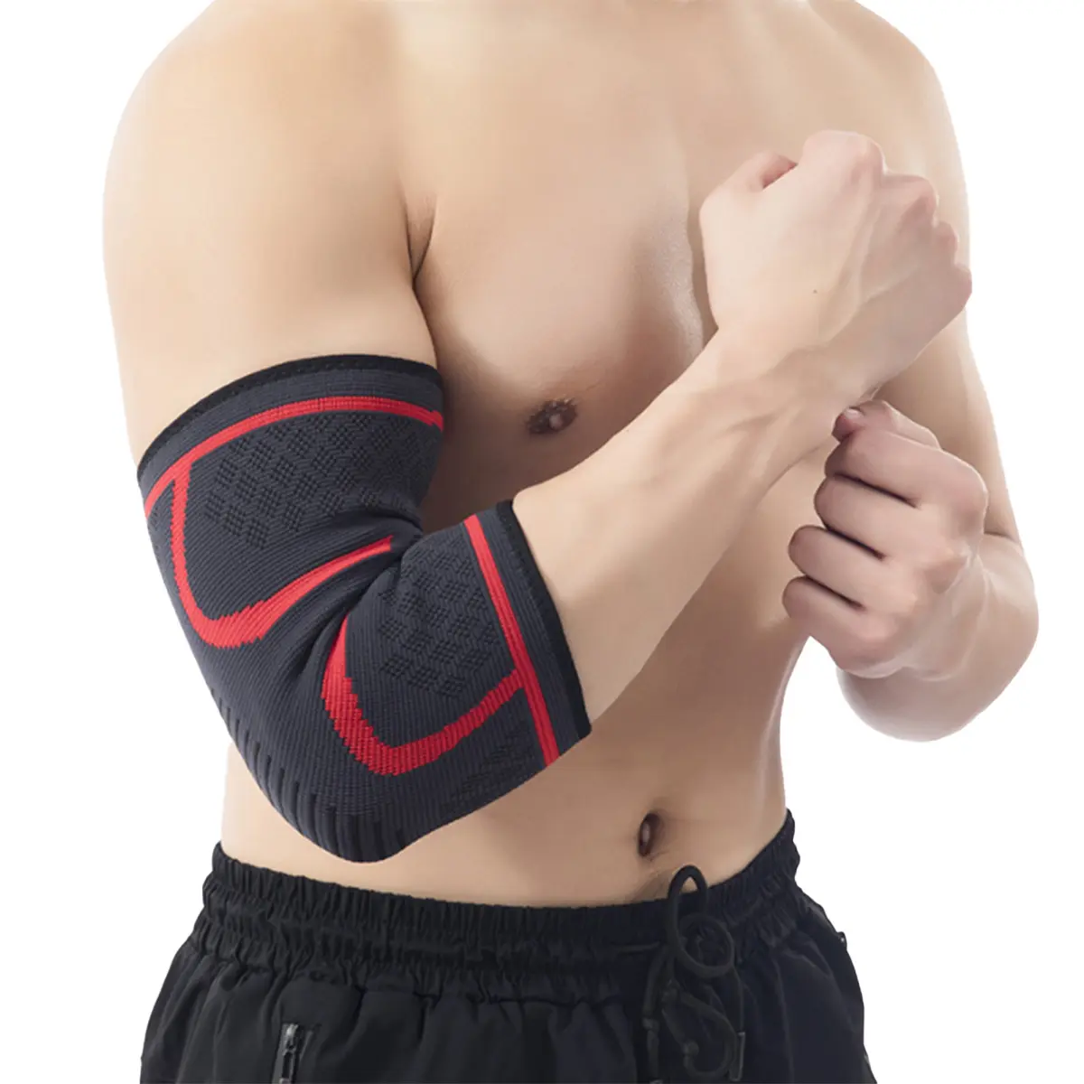 8 Year Exporter Tennis Elbow Brace - Compression Nylon Elastic Gym Sport Elbow Protective Pad – Senyu