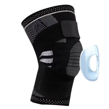 Adjustable Silicone Sports Bind Knee Sleeve Support