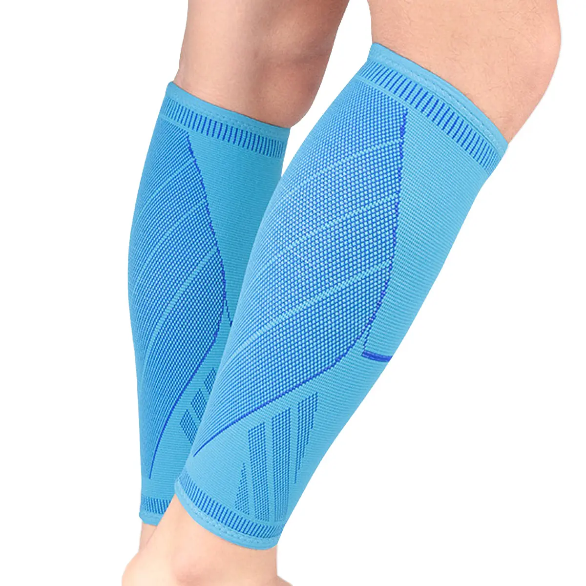 Factory wholesale Thumb Brace For Tendonitis - Football Sport Nylon Breathable Calf Sleeve – Senyu