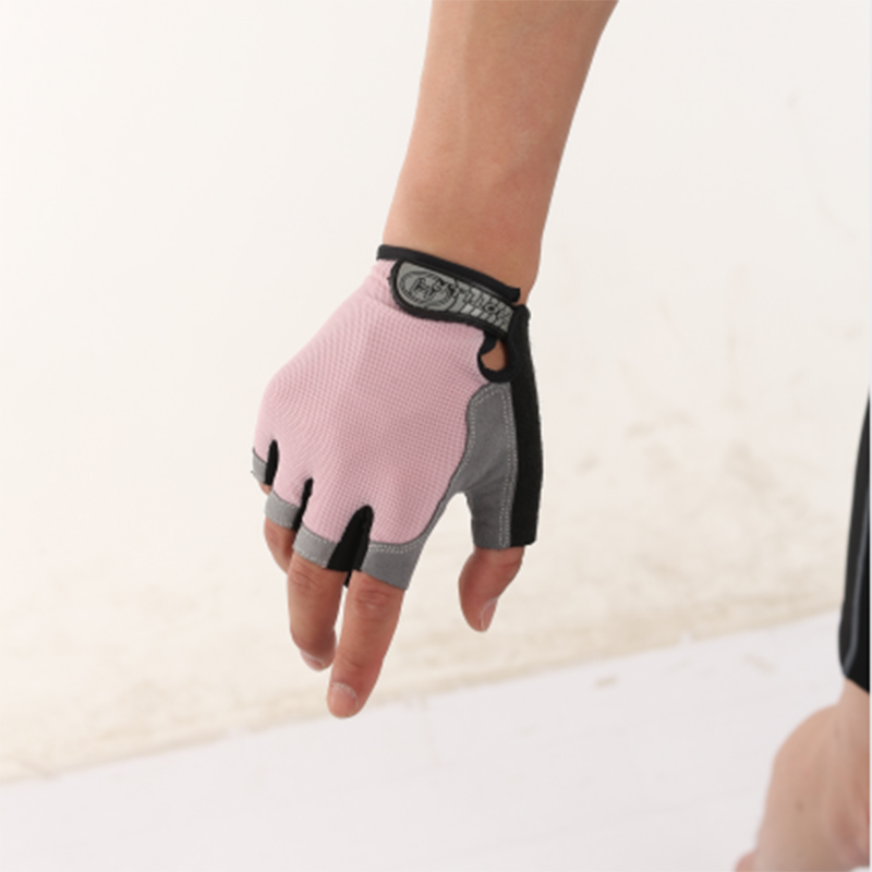 Custom Breathable Gym Half Finger Sports Gloves