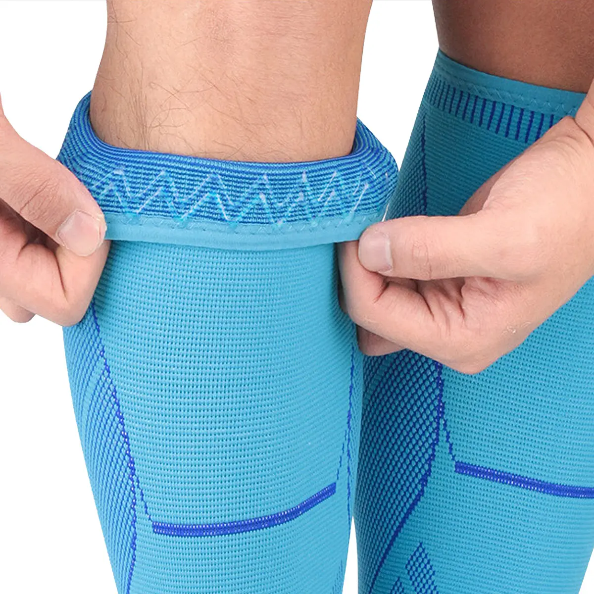 Factory wholesale Thumb Brace For Tendonitis - Football Sport Nylon Breathable Calf Sleeve – Senyu