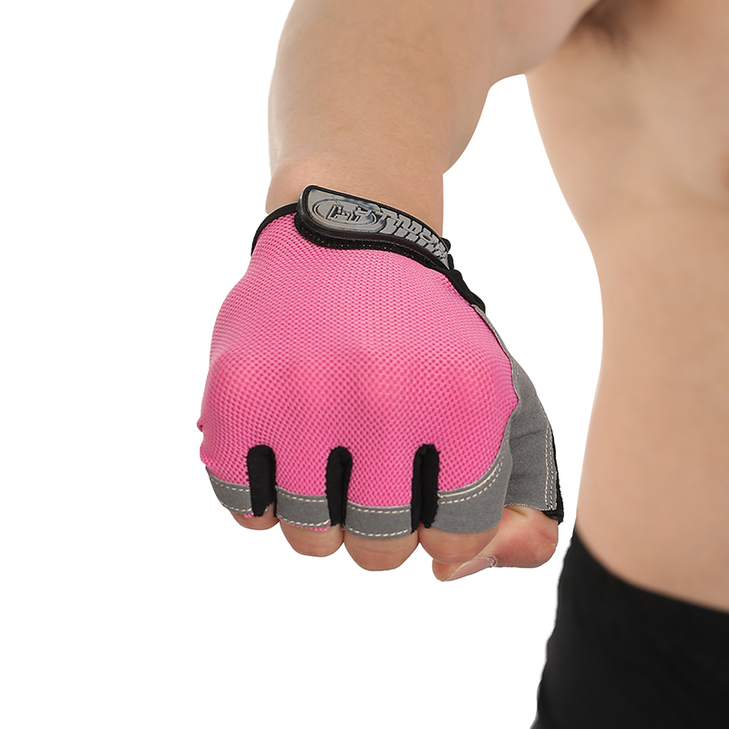Custom Breathable Gym Half Finger Sports Gloves