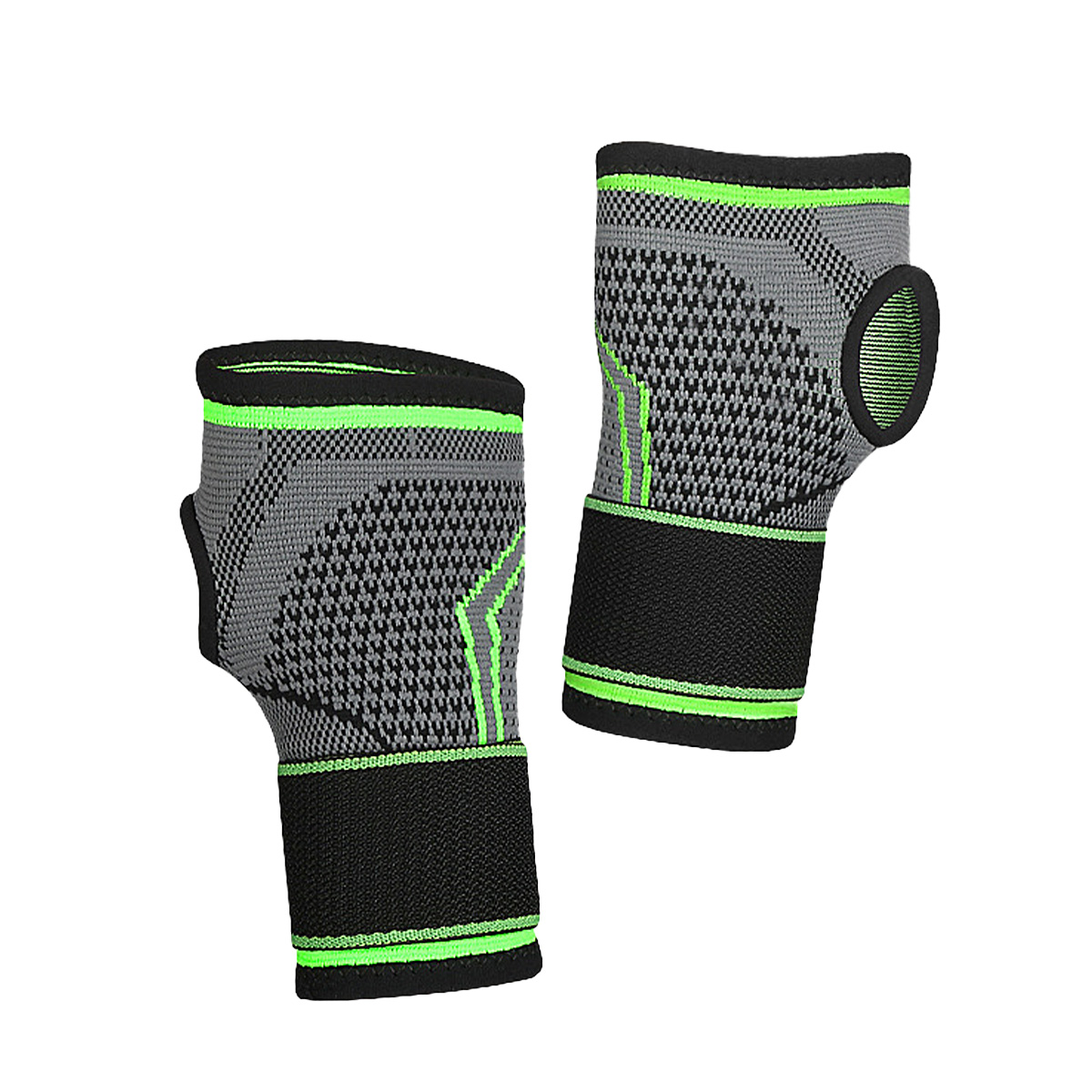 Compression Nylon Wrist Brace Strap With Palm Protection
