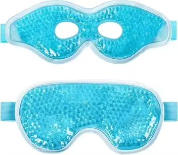 Eco-Friendly Reusable Gel Eye Mask with Elastic Strap