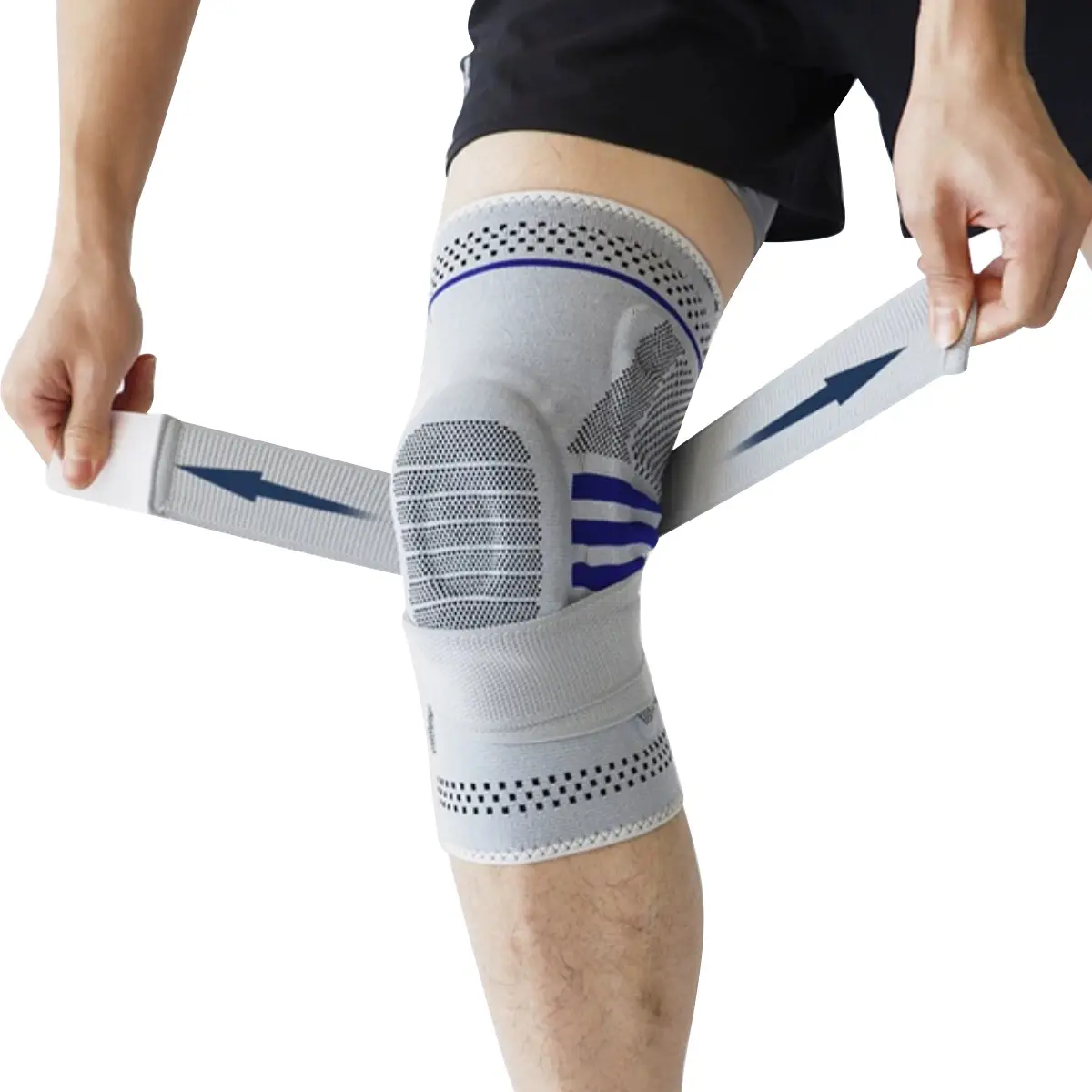 Hot New Products Knee Wrap - Professional Silica Gel Elastic Strap Kneepads – Senyu