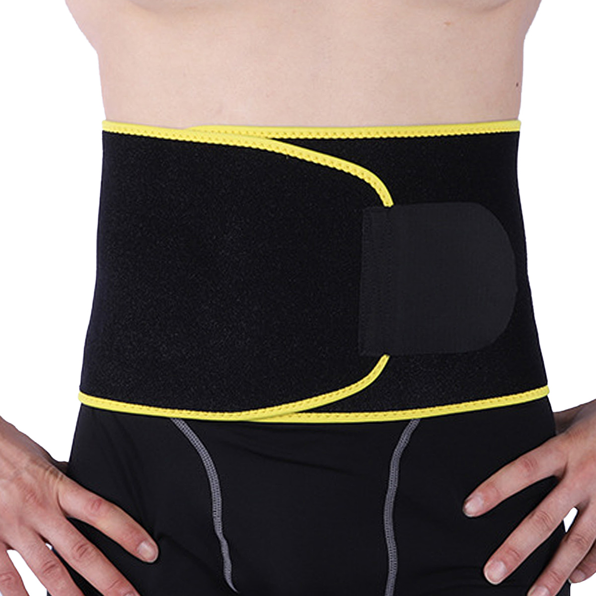 Men Women Sweat Waist Brace Belt For Bodybuilding