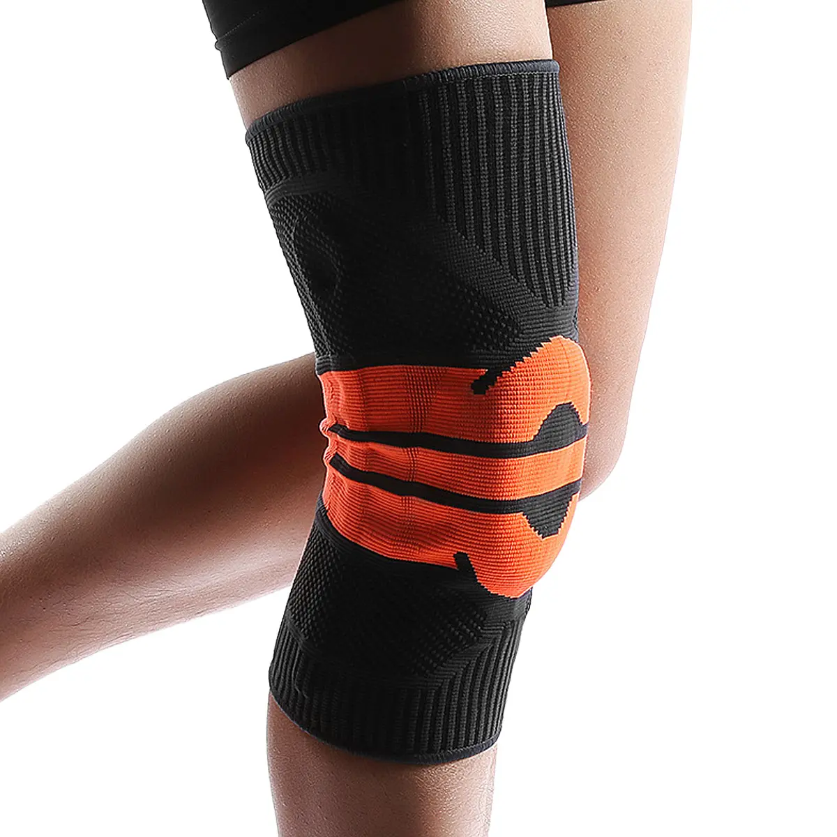 Reasonable price Knee Support Sleeve - Soft Compression Protective Knee Support Sleeve With silicone – Senyu