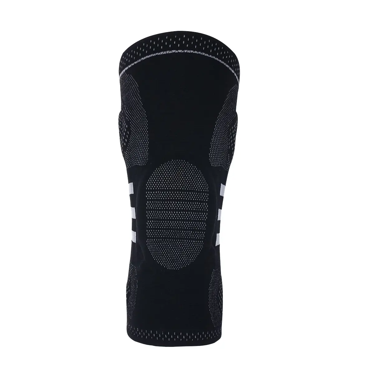 Good Quality Knee Brace - Knitted Nylon Knee Compression Sleeve With Silicone – Senyu