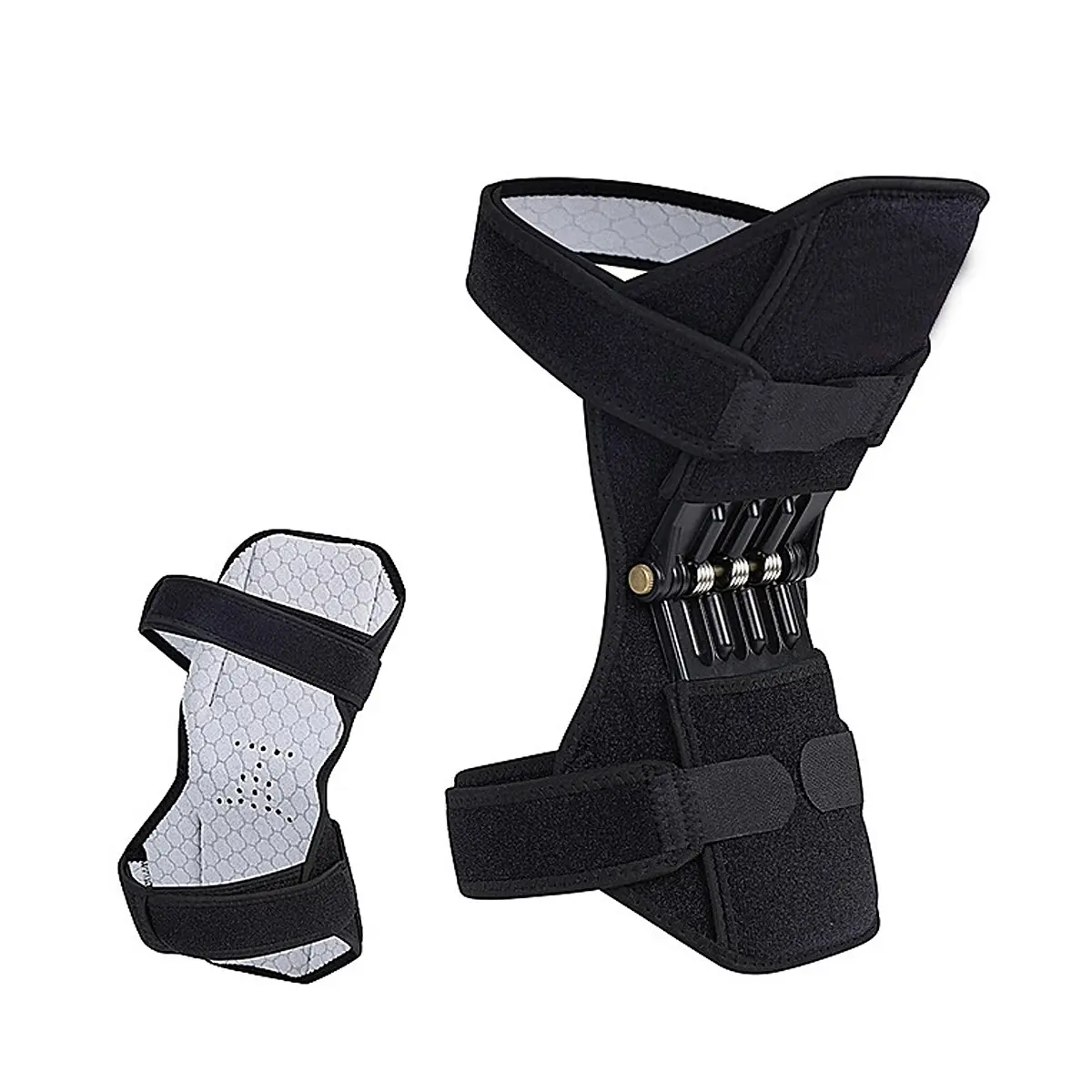 OEM manufacturer Knee Brace For Skiing - Spring Anti-slip Knee Booster Joint Support  – Senyu