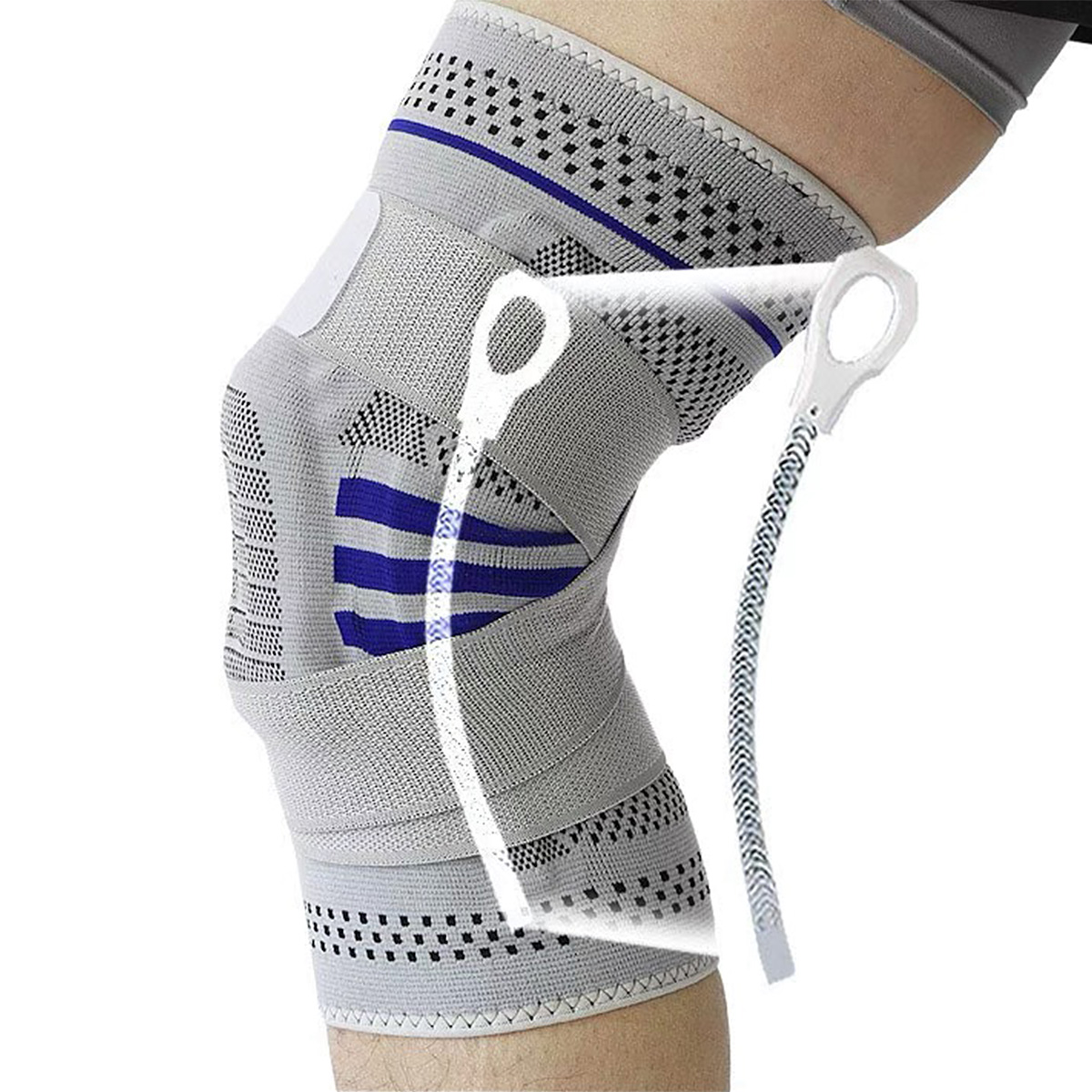Hot New Products Knee Wrap - Professional Silica Gel Elastic Strap Kneepads – Senyu