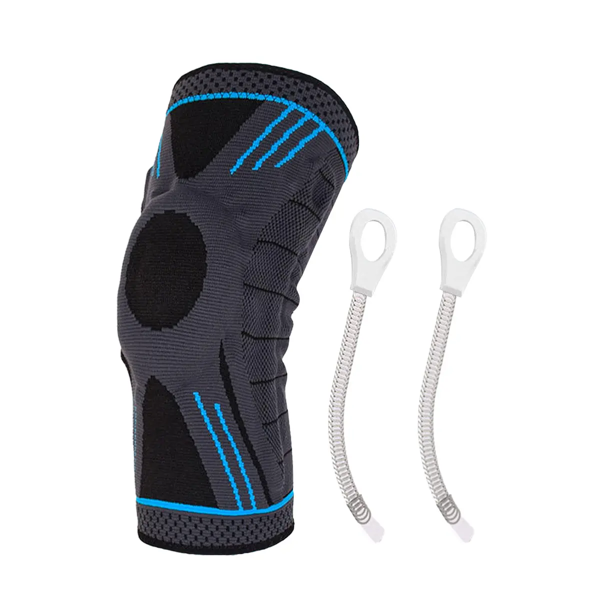 OEM Customized Sports Knee Support - Comfortable Spring Bar Knee Support With Silicone – Senyu
