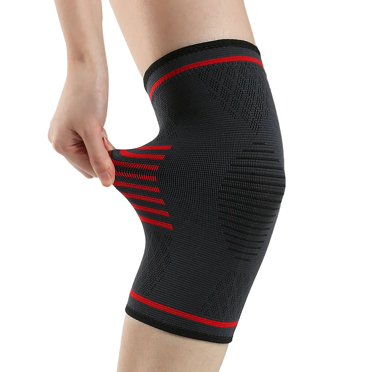 Eco-friendly Sports Compression Knee Brace For Basketball Running