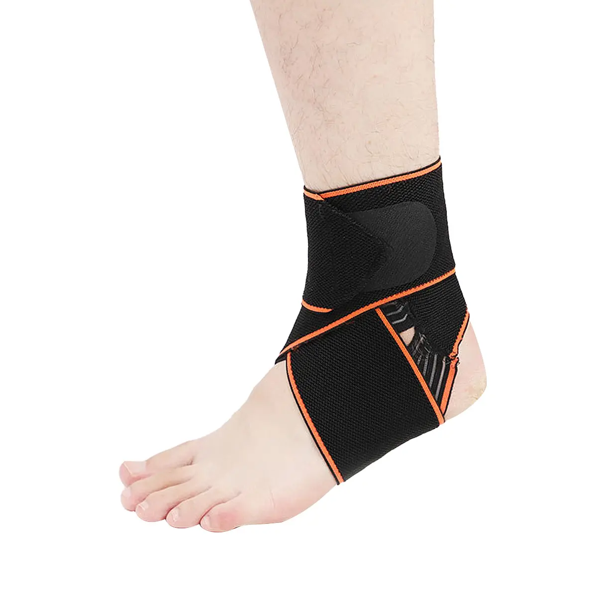 Cheap PriceList for Ankle Wrap Support - Elastic Ankle Support Wraps With Anti-slip Silicone – Senyu