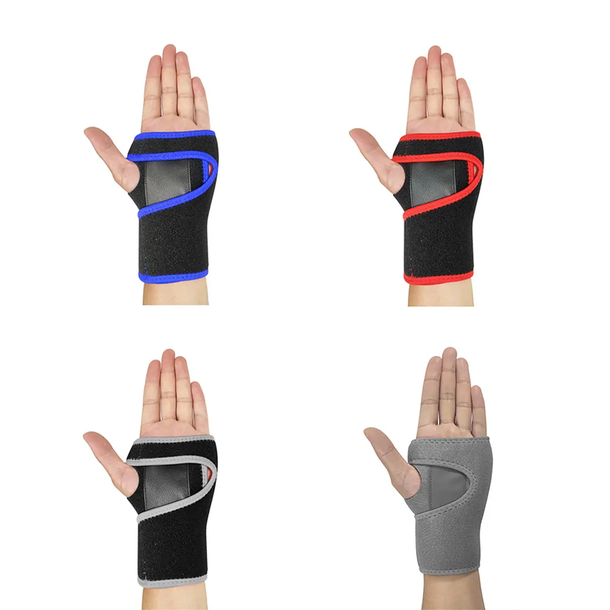 Factory For Wrist Splint For Carpal Tunnel - Breathable Neoprene Wrist Support Brace With Steel Plate  – Senyu