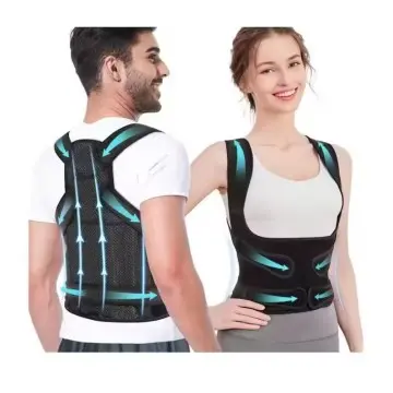Corrector De Postura Back Straightener Strap Support Poster Corrector Brace