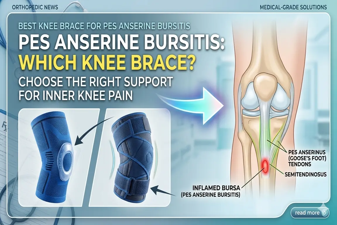 What Kind of Knee Brace for Pes Anserine Bursitis?