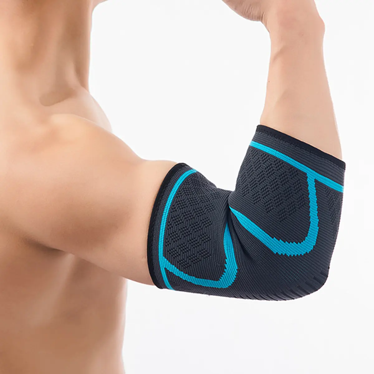 Factory Outlets Elbow Support Band - Compression Nylon Elastic Gym Sport Elbow Protective Pad – Senyu